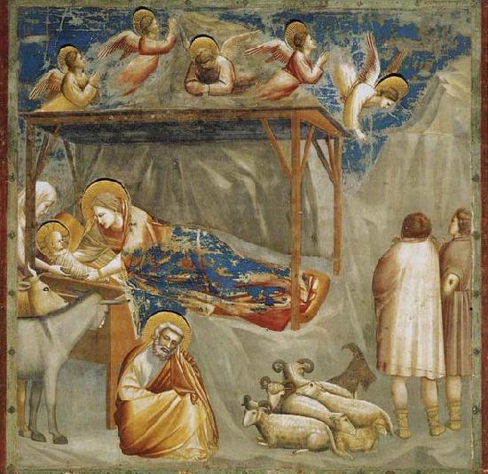 GIOTTO di Bondone Birth of Jesus Germany oil painting art